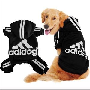 Adidas dog outfit sweater onesie xl